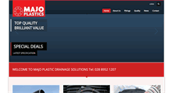 Desktop Screenshot of majoplastics.com